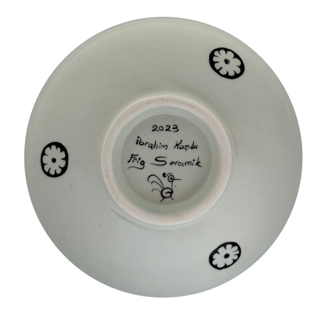 Selçuklu Sfenks Desenli Tabak 19cm