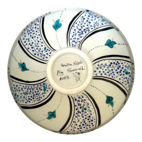 Selçuklu Kuş Desenli Kase 26cm