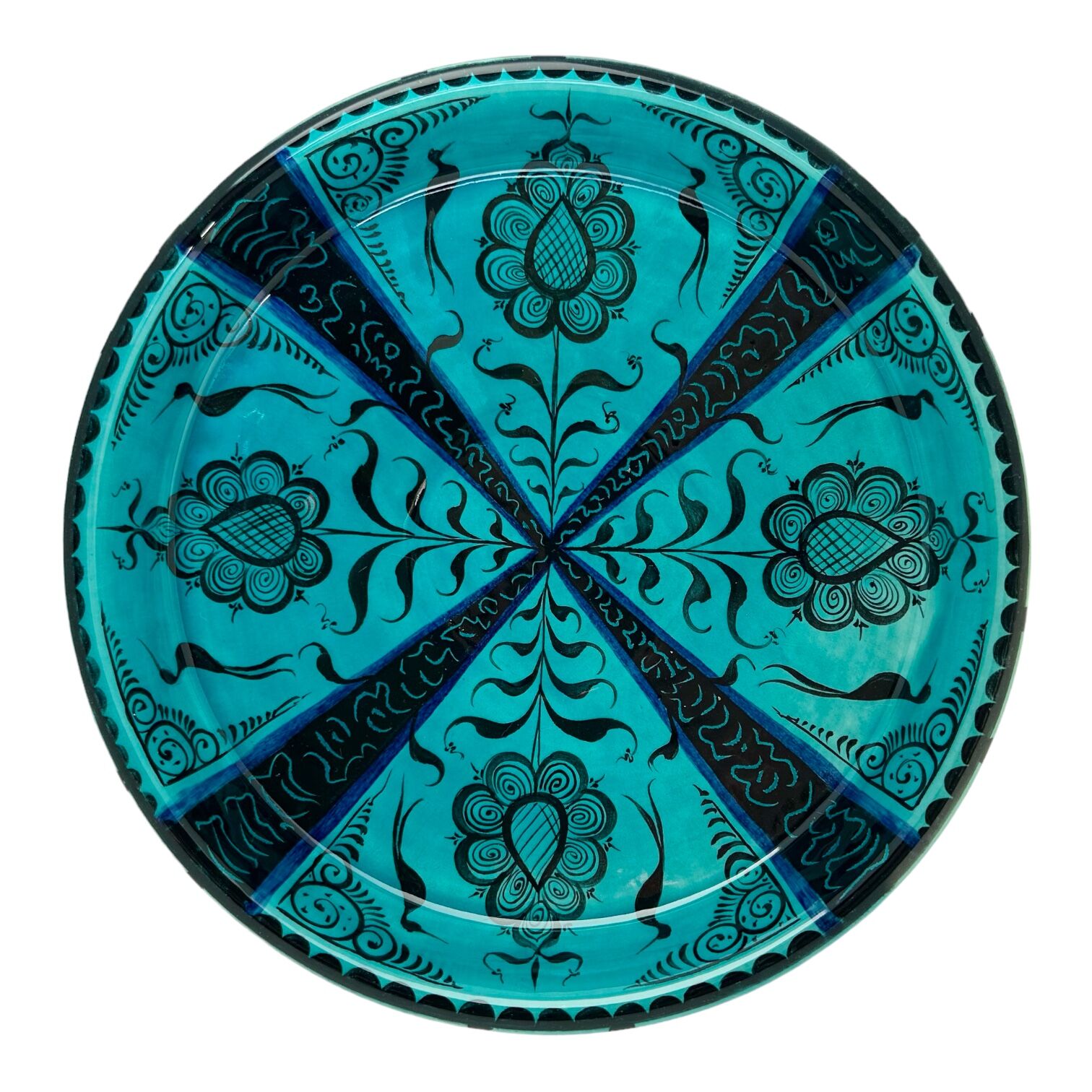 Selçuklu Radial Desenli Kase 26cm