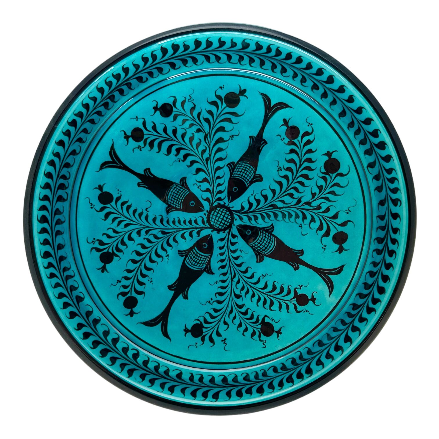 Selçuklu Balık Desenli Kase 26cm