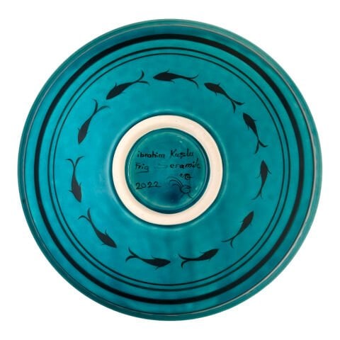 Selçuklu Balık Desenli Kase 26cm