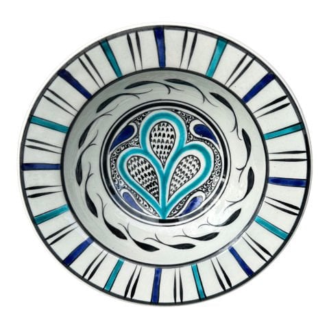 Selçuklu Dönemi Balık Desenli Tabak 19cm