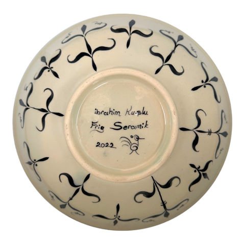 Selçuklu Dönemi Kuşlu Kase 22cm