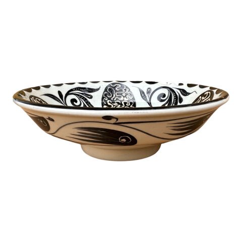 Selçuklu Dönemi  Lotus Yaprak Desenli Kase 22cm