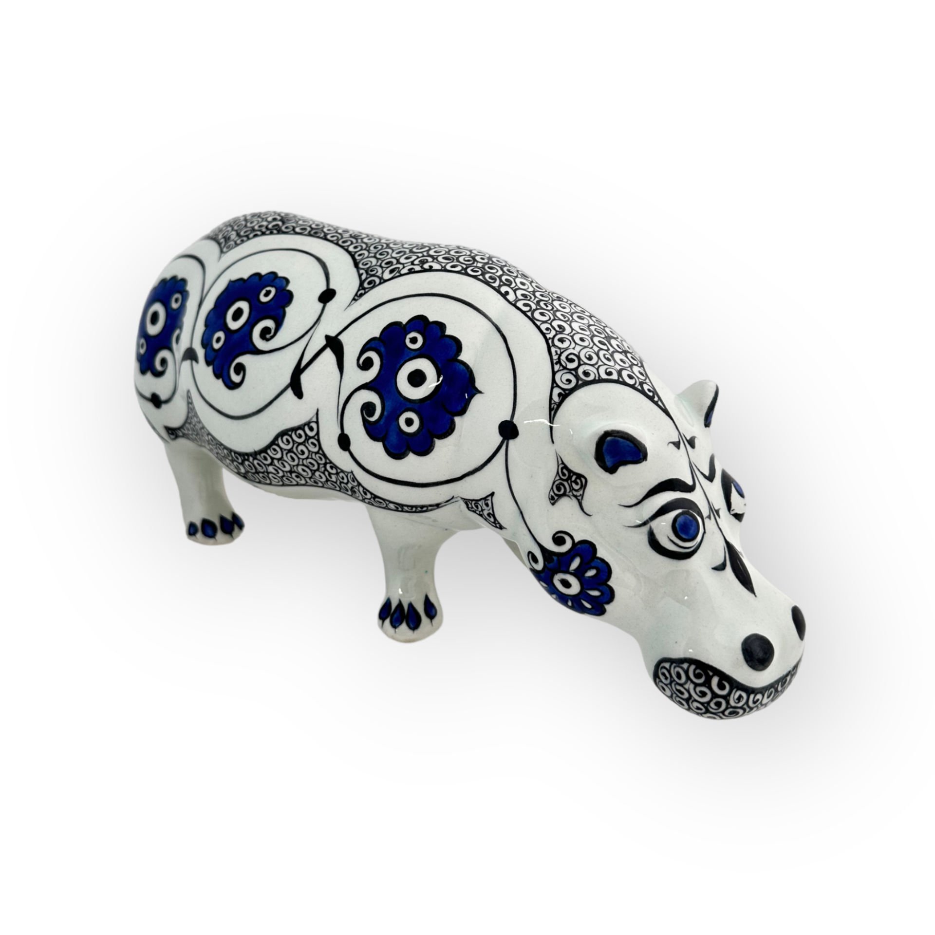 Selçuklu Desenli Dekoratif Obje Su Aygırı