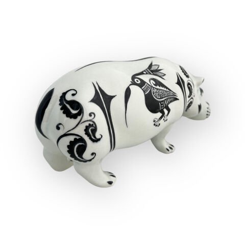 Selçuklu Kuş Desenli Dekoratif Obje Su Aygırı