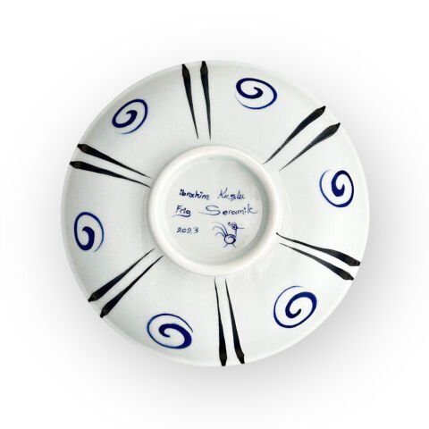 Selçuklu Dönemi Geyik Desenli Tabak 23cm