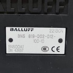 BALLUFF BNS 819-D02-D12-100-10 LİMİT SWITCH
