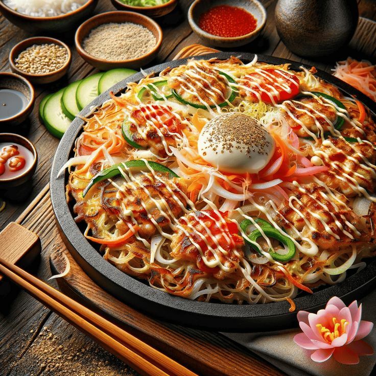 Japon Mutfağından Pratik ve Lezzetli: Okonomiyaki Tarifi