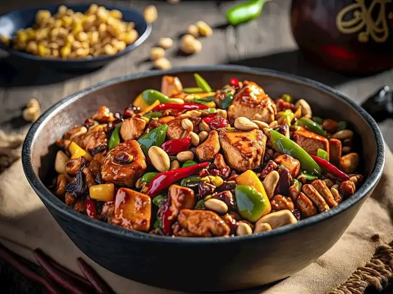 Kung Pao Tavuk: Çin’in Baharatlı ve Tatlı Lezzeti
