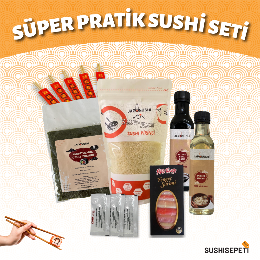 Süper Pratik Sushi Seti