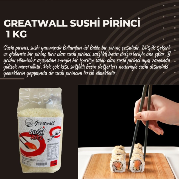 Greatwall Sushi Pirinci 1 Kg