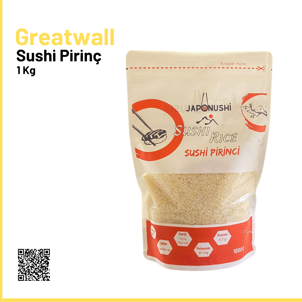 Greatwall Sushi Pirinci 1 Kg