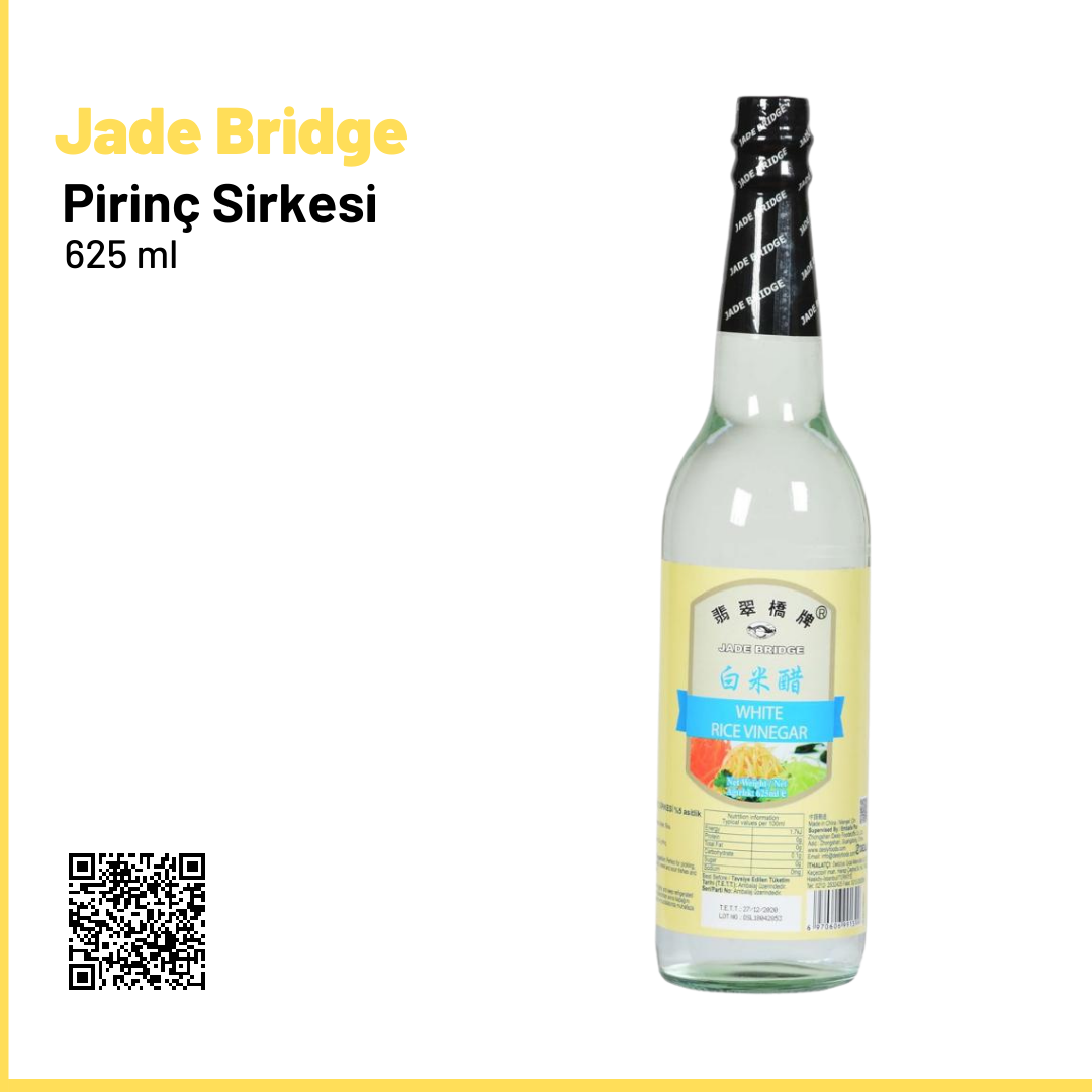 Jade Bridge PirinçSirkesi  625 ml