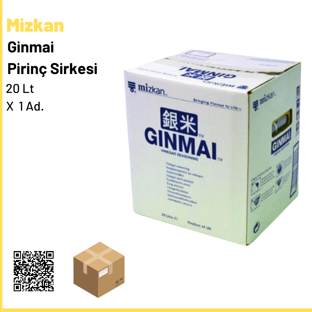 Mizkan Ginmai Pirinç Sirkesi 20 lt (Rice Vinegar)