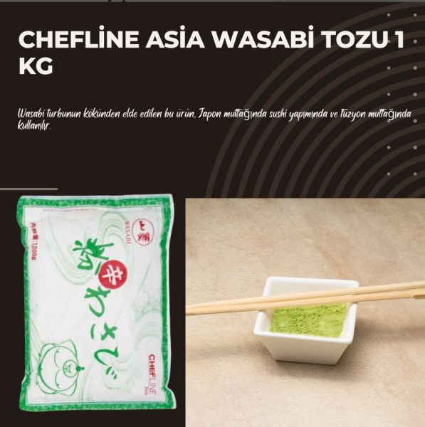 Chefline Asia Wasabi Tozu 1 Kg