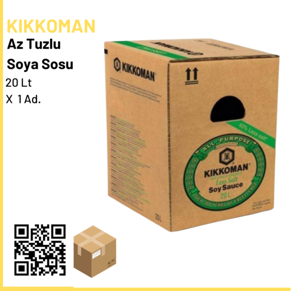 Kikkoman  Az Tuzlu Soya Sosu 20 lt