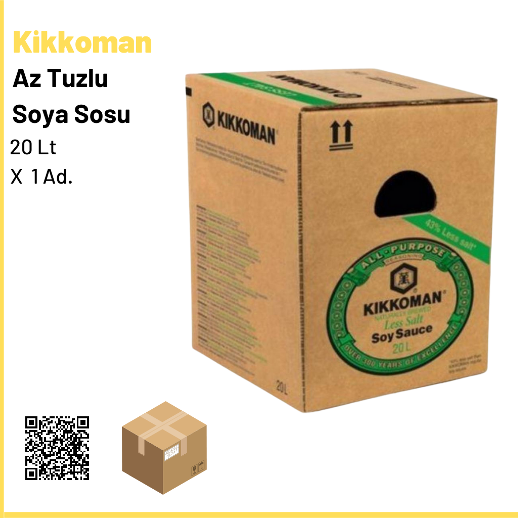 Kikkoman  Az Tuzlu Soya Sosu 20 lt