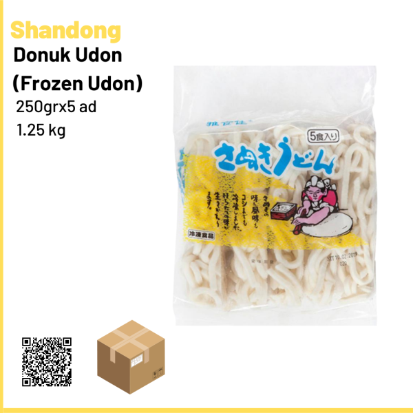 Shandong Donuk Udon 250gr x 5 ad 1.25 kg (Frozen Udon)