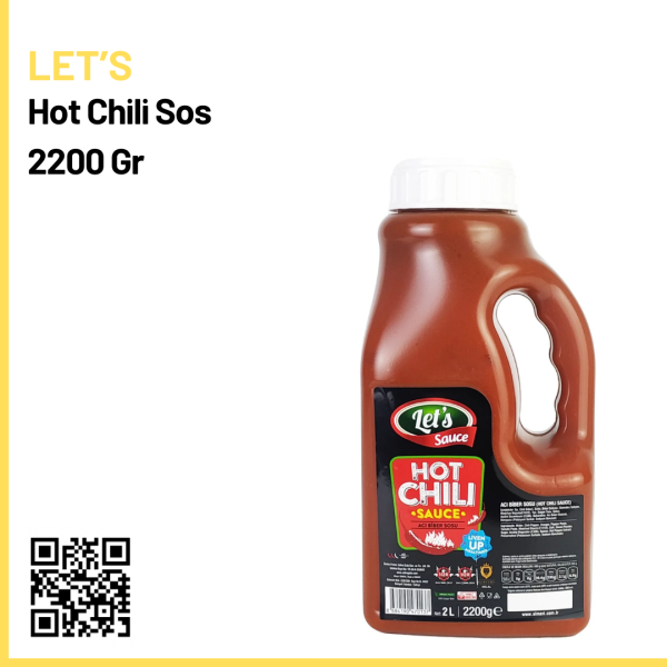Let's Hot Chili Sos 2200 Gram