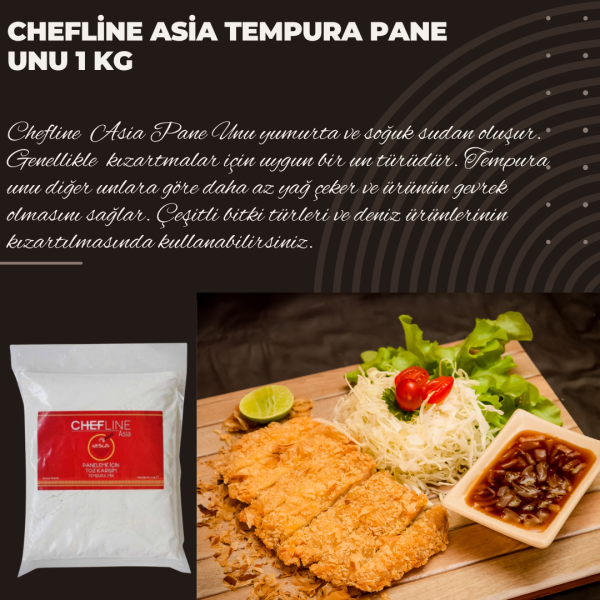Chefline Tempura Paneleme İçin Toz Karışım 1 kg