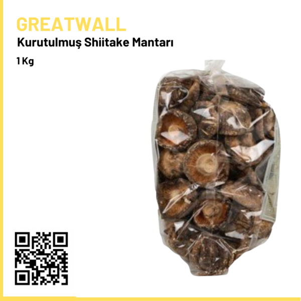 Kurutulmuş Shiitake Mantarı 1 kg