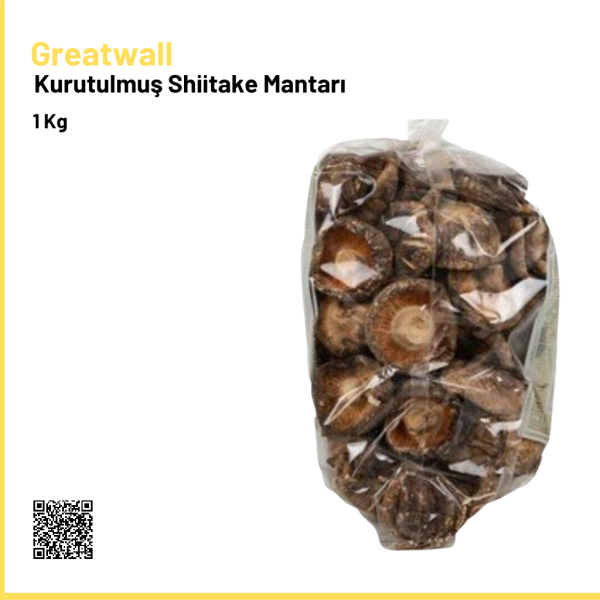 Kurutulmuş Shiitake Mantarı 1 kg