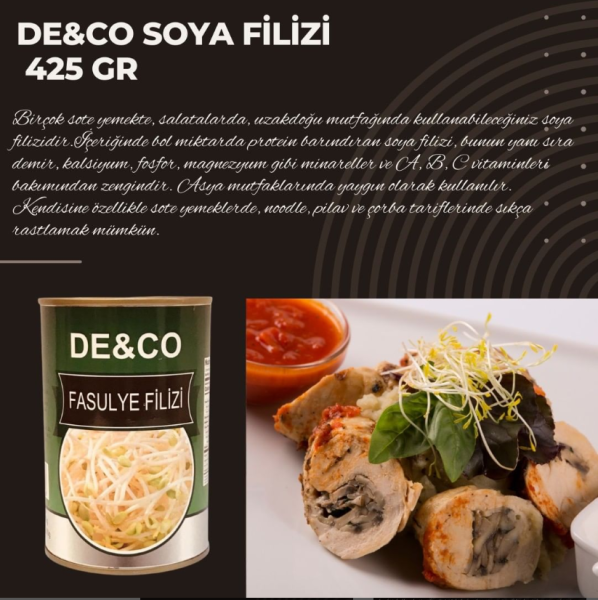 De&Co Soya Filizi 425 gr