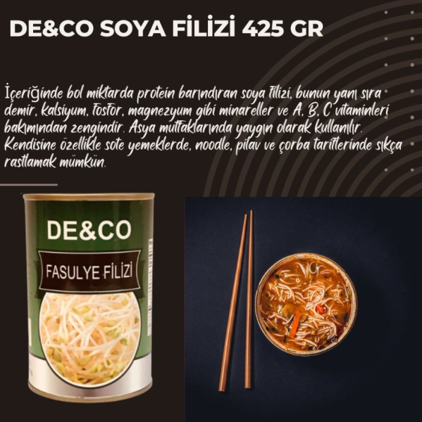 De&Co Soya Filizi 425 gr