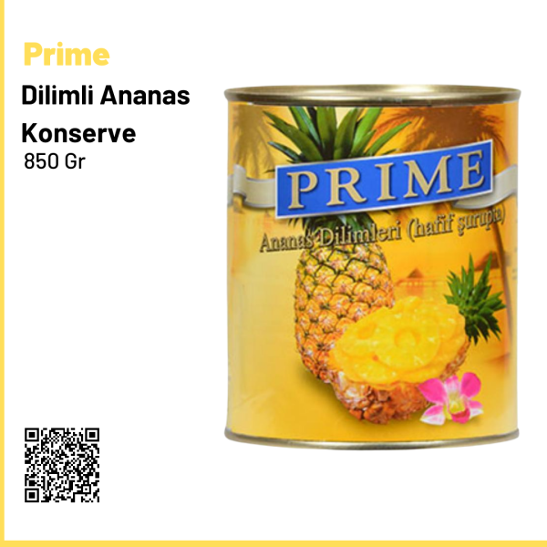 Prime Ananas Dilimli 850 gr