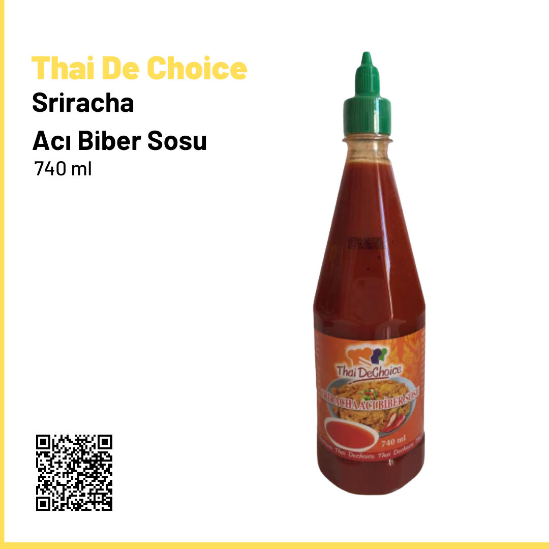 Thai De Choice Sriracha Acı Biber Sosu 740 ml