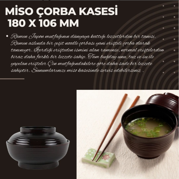 Miso Çorba Kasesi 180 x 106 mm