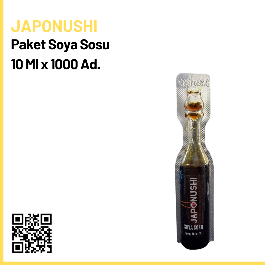 Japonushi Paket Soya Sosu 10 Ml x 1000 Ad.