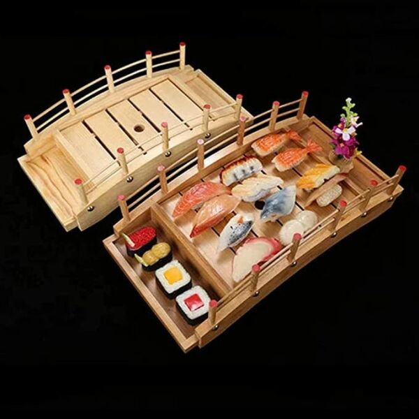 Bambu Köprü Sushi Servis Tabağı XL
