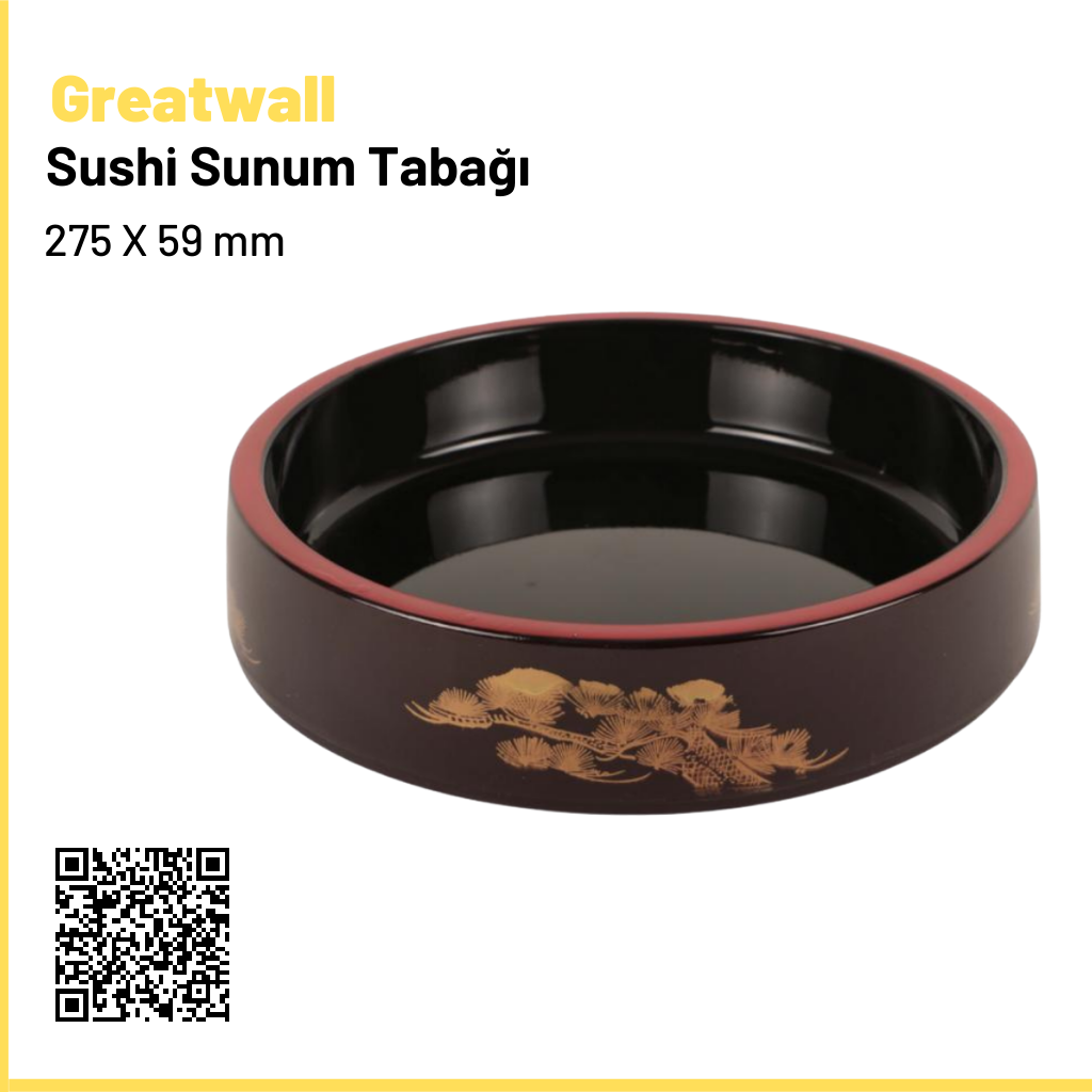 Sushi Sunum Tabağı 245 X 58 mm