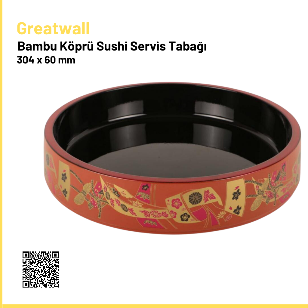 Sushi Sunum Tabağı 30,4x6 Cm