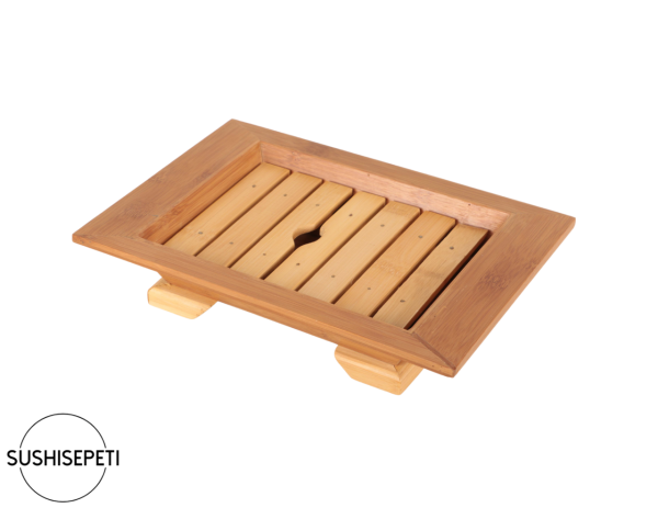 Bambu Sushi Sunum Tabağı  18x20x5,5 Cm