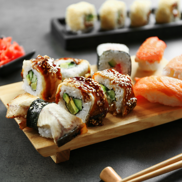 Sushi Sunum Tabağı  24x15 Cm