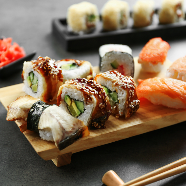 Sushi Sunum Tabağı  24x15 Cm