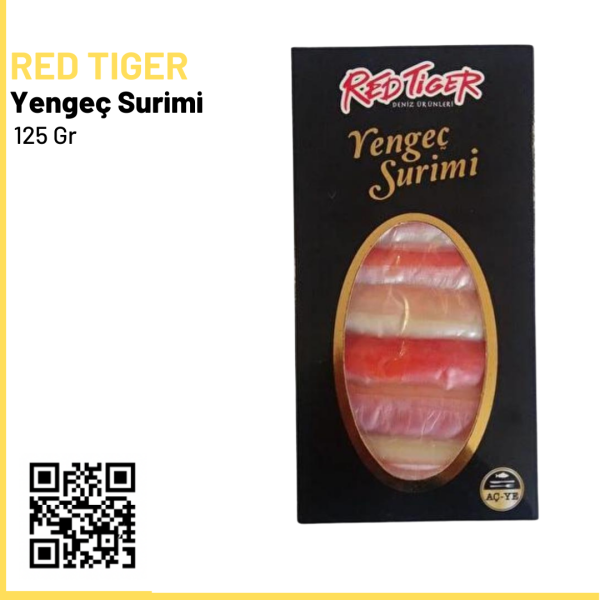 Red Tiger Yengeç Surimi Çubuk 125 gr