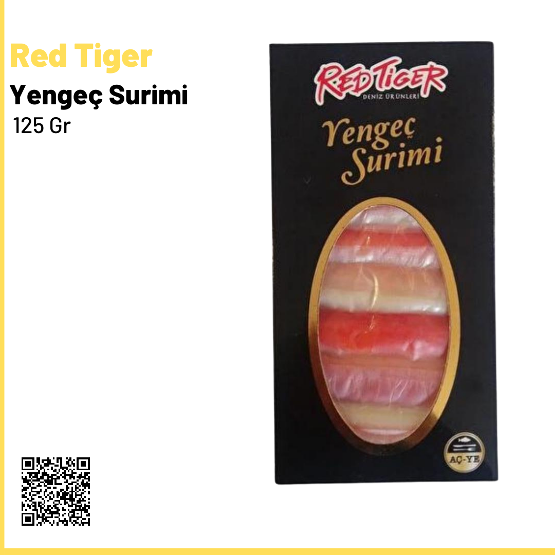 Red Tiger Yengeç Surimi Çubuk 125 gr