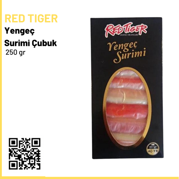 Red Tiger Yengeç Surimi Çubuk 250 gr