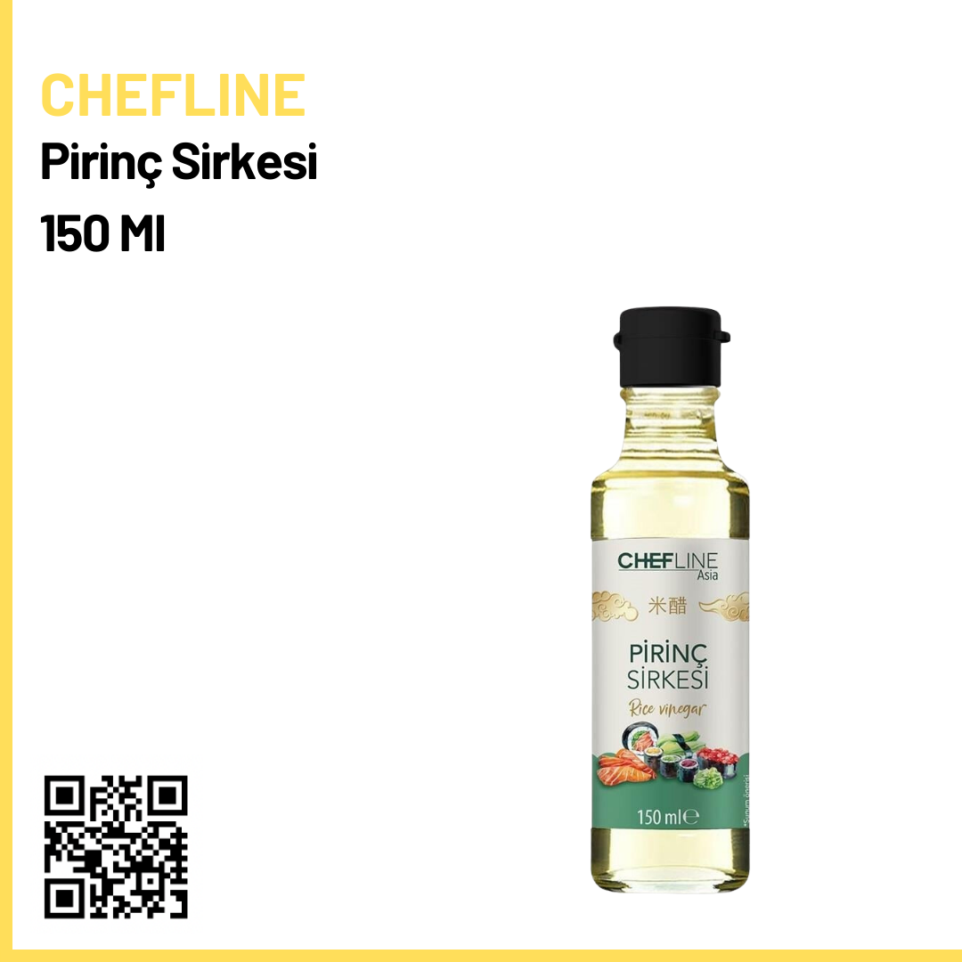 Chefline Pirinç Sirkesi 150 Ml