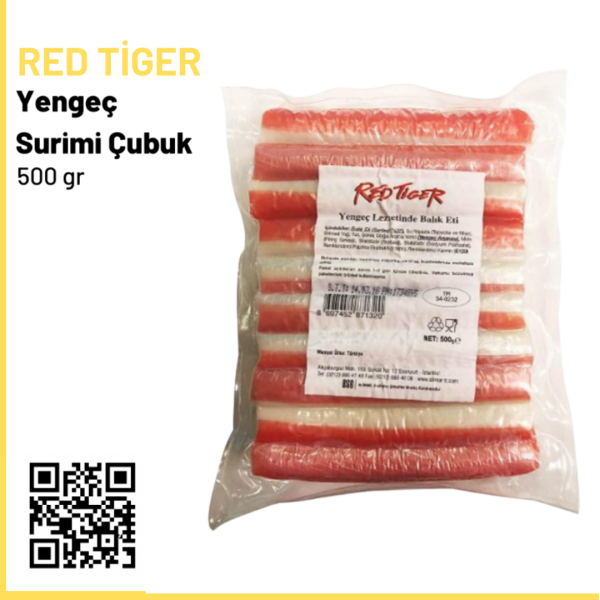 Red Tiger Yengeç Surimi Çubuk 500 gr