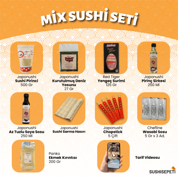 Mix Sushi Seti