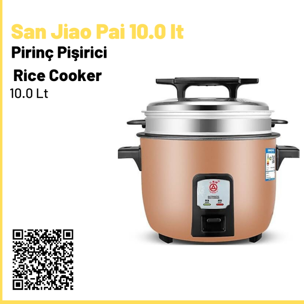 San Jiao Pai 10.0L HY-155A Elektrikli Pilav Pişirici (Rice Cooker)