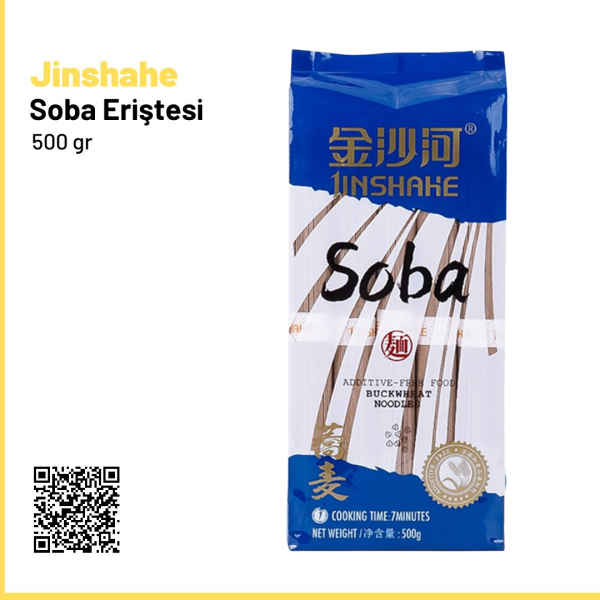 Jinshahe Soba Eriştesi 500 gr