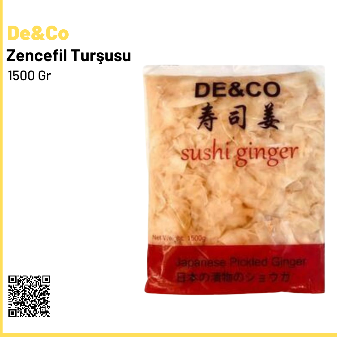 De&Co Zencefil Turşusu 1500 gr