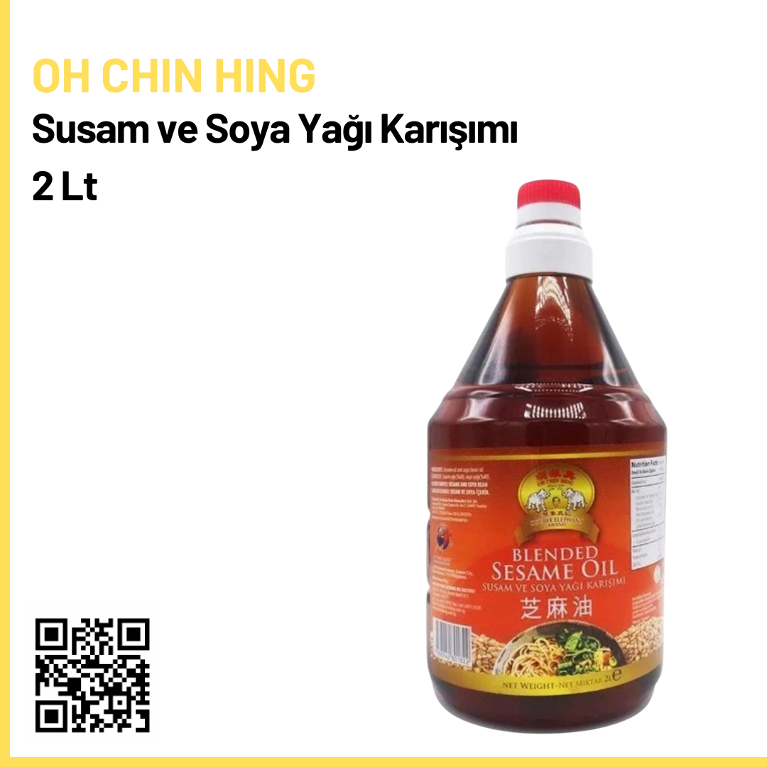 Oh Chin Hing Susam ve Soya Yağı Karışımı 2 Lt