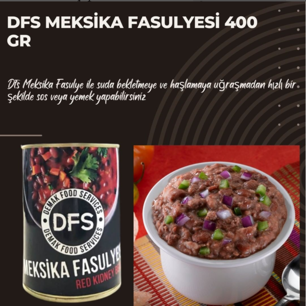 Dfs Meksika Fasulyesi 400 gr